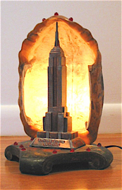 Empire Tortoise Shell TV Lamp 