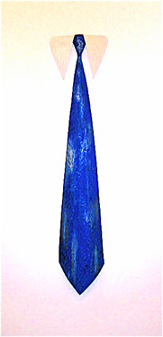 The Blue Tie (is smiling at me)