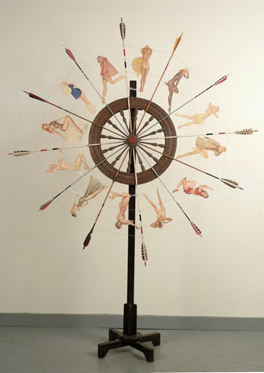 Girl & Arrows Wheel